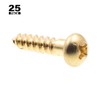 Prime-Line 9207765 Wood Screws, Round Head, Phillips Drive, #8 X