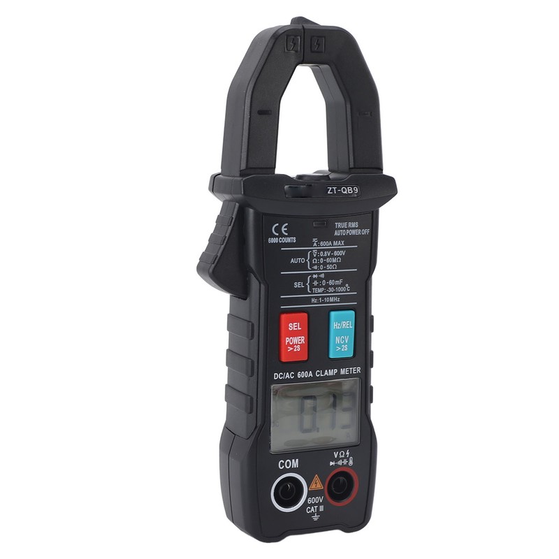 Digital Clamp Multimeter Portable Full Automatic Smart AC DC Current