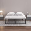 VECELO 14" High Full Bed Frame/Metal Platform Mattress Foundation/No Box