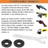 9 Pcs Angle Grinder Wrench Grinder Nut Kit Spanner Wrench