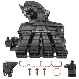 XUNUOPARTS Intake Manifold w/Runner Control Valve Air Pressure Sensor Compatible with 2007-2010 Jeep Patriot 2.0L 2011-2017 Jeep Compass 2.4L Replace# 4884495AK 4884495AH