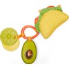 Fisher-Price Baby Toys Taco Tuesday Set, 3 Pretend Food Rattle