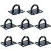 Mooche 8PCS Pad Eye Plate Suspension Ceiling Hook, Stainless Steel