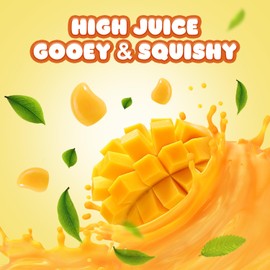 Peelit Peelit Mango Peelable Candy, Mango Peeling Gummy,Non GMO, Gluten Free (3 Packs, 2.82oz per Bag)