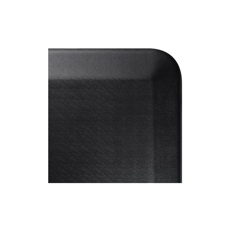 Genérico Tapete Antifatiga Ergonómico, Negro, Gel Suave, 106 x 50