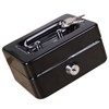 Cash Box with Money Tray Metal Storage Safe Lock Box