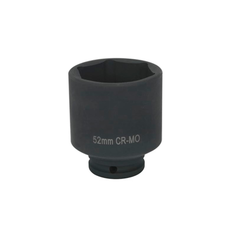 Sealey Sx010 Impact Socket 52Mm 1/2Sq Drive