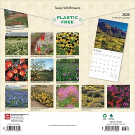 BrownTrout, Texas Wildflowers 2025 Wall Calendar
