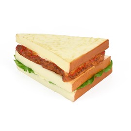 Hagao Fake Sandwich Simulation Sprinkle Artificial Food Mixed Play Food Model Kitchen Decoration 1 pc