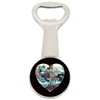 Baltimore Maryland Travel Souvenir Destination Heart Shape Design Magnetic Bottle