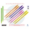 WIN 10 x 0.7mm Fine Tip NeoTech BLUE Ballpoint Pens