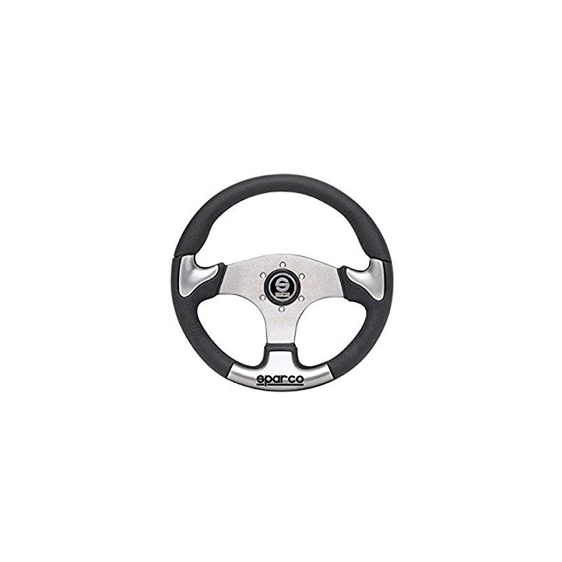 Sparco 015THPUGR345 Steering Wheel (Strwhl P 222 Silver)