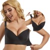 Reairtal Full Back Coverage Hide Fat Smooth Bra Plus Size