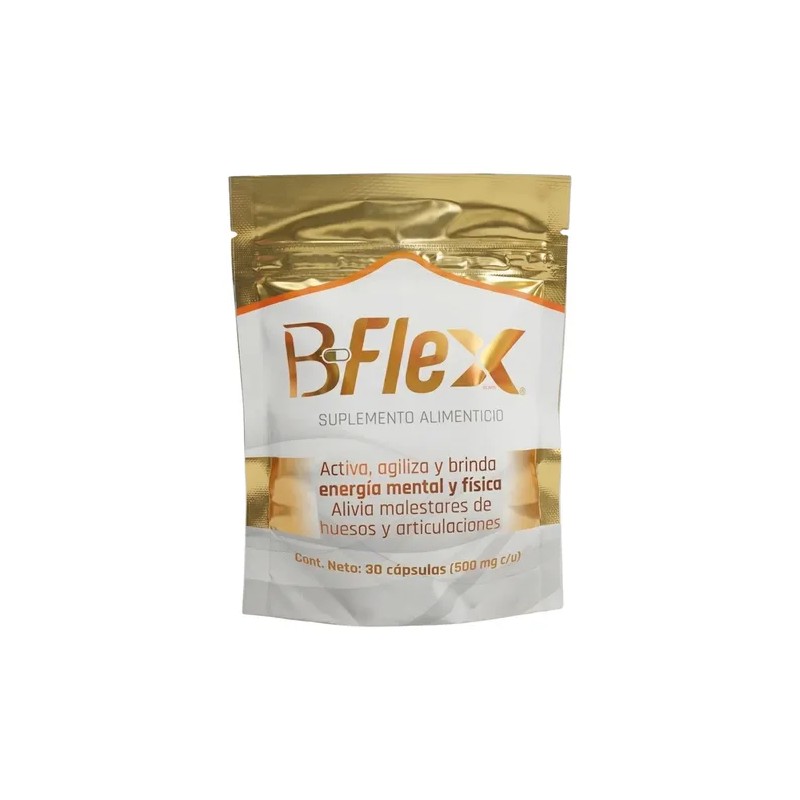 Vitaminas B Flex Energía Mental Y Física 30 Capsulas