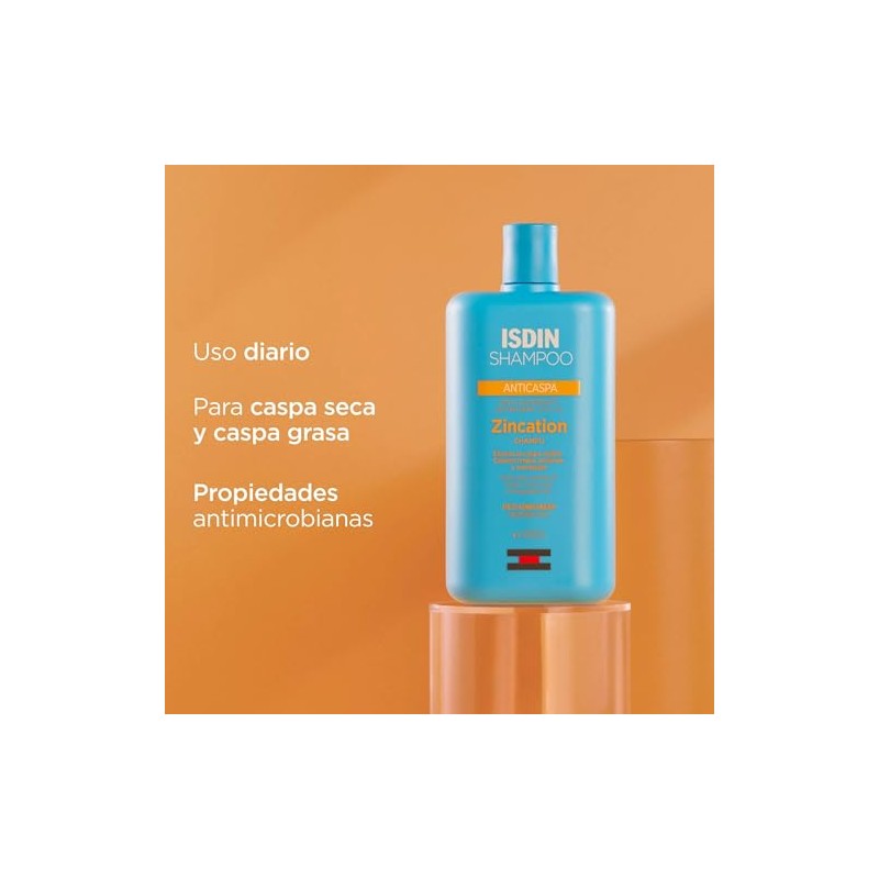 Isdin Zincation Anti-Dandruff Shampoo Frequent Use - 1 x 400