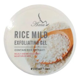 Exfoliante de Arroz  Colágeno 200 ml Aclarante y Antiacné Día  Noche                                                                                  