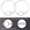 6Pack Curtain Tiebacks Aluminum Alloy Spring Design Curtain Holdback Leaf