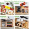 6 Pieces Clear Drawer Organiser, Orgeniser Boxes, Dressing Table, Sorting