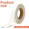codree codree 80 Yard x 1 Inch Clear Double Sided Iron On Hemming Tape- Strong Adhesive Fusible No Sew Hem Tape- TPU Fusing Tape Adhesive Hem Tape for Clothes Skirts Pants Jeans Curtains DIY Crafting