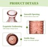 Glasseam Glass Bud Vases for Centerpieces, 10Pcs Pink Small Flower