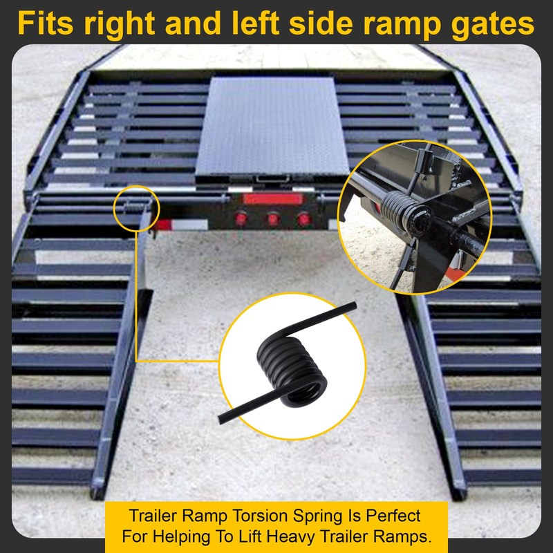 Heavy-Duty Trailer Ramp Spring Trailer Heavy Duty Coil Springs 2000