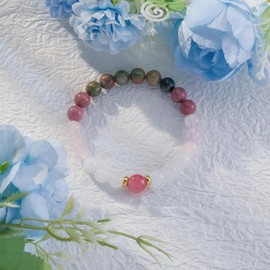 Pregnant Mom Gifts Gifts For Pregnant Women Pregnancy Gifts For Expecting Mom Hope Bracelet For Women First Time mom Gifts Natural Stone Bracelet Spiritual Bracelets For Women (Red pregnancy)