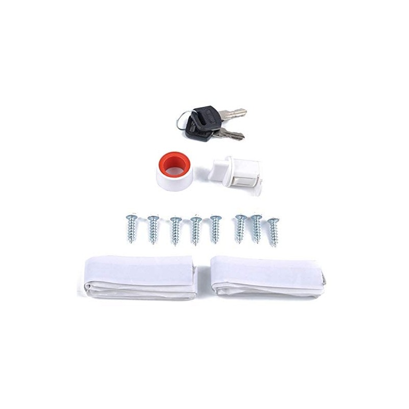 Gravity City Water Inlet Fill Dish Hatch Lock for RV