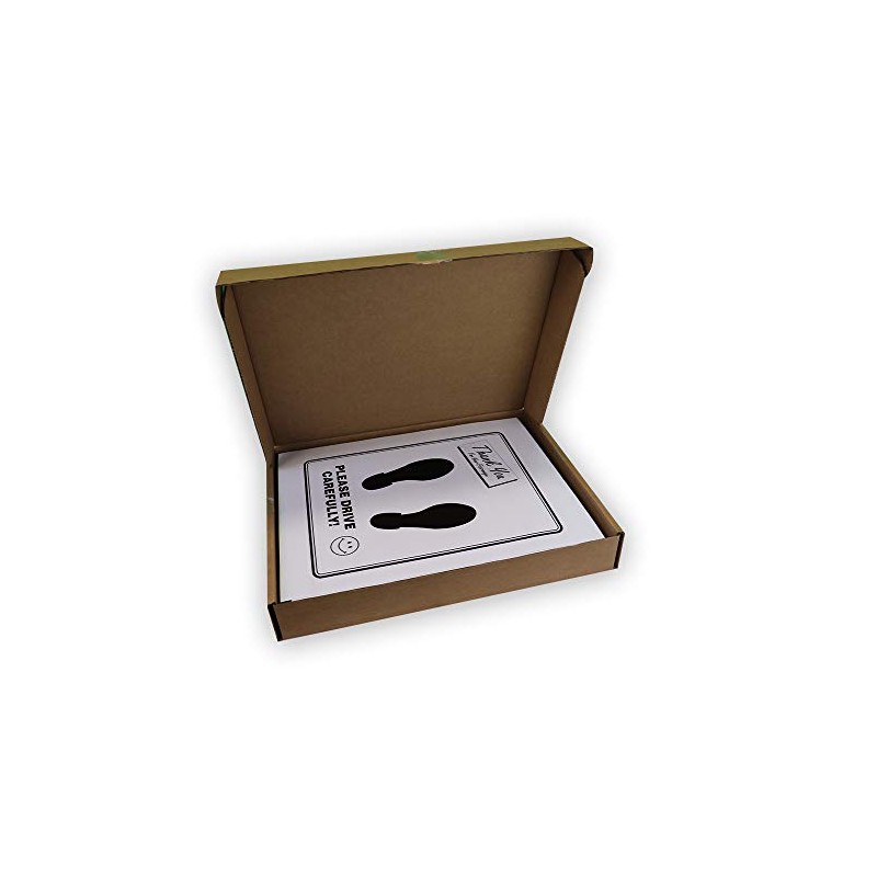 Paper Floor Mats - Thanks for Coming in (250 Pack)