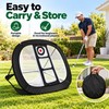 Portable Golf Chipping Practice Net – Pop-Up Foldable Short Game