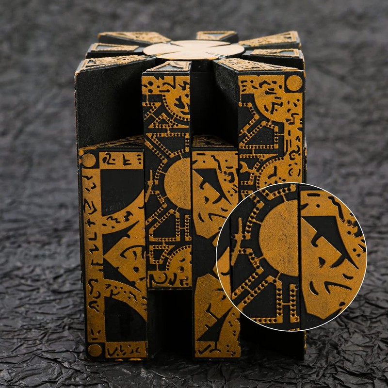SSZJ Hellraiser Puzzle Box, Detachable Deformable and Rotatable Puzzle Box,