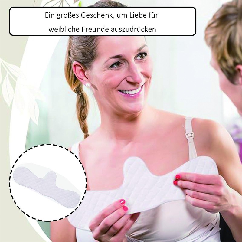 fufupaw Pack of 10 Bra Inserts Sweating, Underbust Sweat Protection,