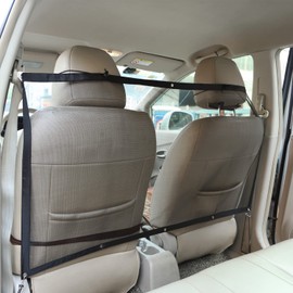 Nobleza Car Dog Net Safety Net, Separation Net Between Pet and Driver, Car Net Protective Net for Dogs Pets, 115 x 62 cm