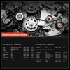 Frankberg Timing Belt Tensioner Pulley Tensioner Tensioner Belt Tensioner V-Ribbed