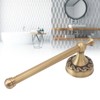 Brass Toilet Paper Holder Antique Vintage Wall Mount Tissue Roll