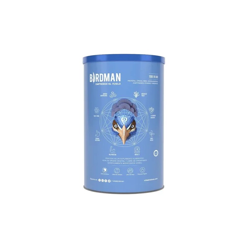 Suplemento Birdman Vegetal Peacock Organic Meal 882gr Choco