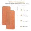 Beavorty Pcs Spanish Cedar Sheets Humidor Decorative Strips Box Accessories