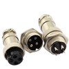 DGZZI 5Pairs GX16 4Pin Male Female Circular Aviation Connector Plug