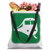 Railroad Crossing Sign Tote Bag