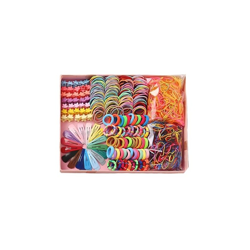 Begadol | Set para peinado de cabello niñas, Ligas, broches,