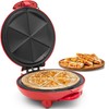 Elite Gourmet EQD-413 Electric Non-Stick 8" Quesadilla Maker, Easy-Slice 6-Wedge,