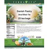 Danish Pastry Decaf Black Tea (25 tea bags, ZIN: 532818)