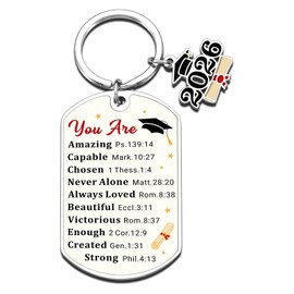 Nursing Graduation Gifts for Women, Graduation Announcements Class of 2026 Decorations, 5th 6th 8th Grade High School, Senior Night Gift, Senior Gifts for Girls 2026 Christian Granduations Keychain