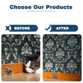 Steel Wool Mice Control Mouse Hole Filler Steel Wool Pads Steal Wool Steel Wool Scrubber Rodent Foam for Rodent Control Gap Blocker Fill Fabric for Holes Holes/Siding/Pipeline/Vents 4 Pack