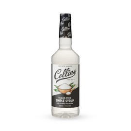 Collins Sugar Free Simple Syrup For Drinks, Sugar Free Coffee Syrup, Simple Syrup Cocktail Ingredients Simple Syrup Keto 32oz