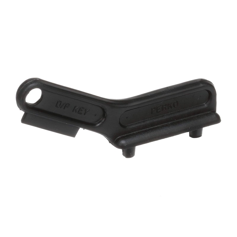 Seachoice Deck Plate Key, Black, Polycarb, 3-3/8 In., Fits Most