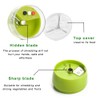 Spiralizer, 4-in-1 Handheld Vegetable Chopper, for Vegetables and Fruits, Green