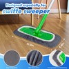 INFICRIME 6 Pack Reusable Microfiber Mop Pads Compatible with Swiffer