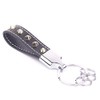 Handmade Cowhide Leather Metal Key Chain, Leather Keychain, Leather Key