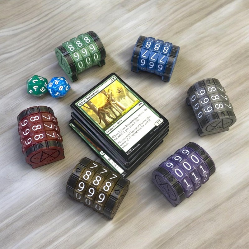 Life Counter Game Counter Health Tracker for Board Game, RPG