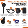 RV Outdoor Shower Head Kit with Garden Hose Fitting and
